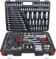 Socket Set. Drive 6.3mm (1/4") / 10mm (3/8") / 12.5mm (1/2") | 216