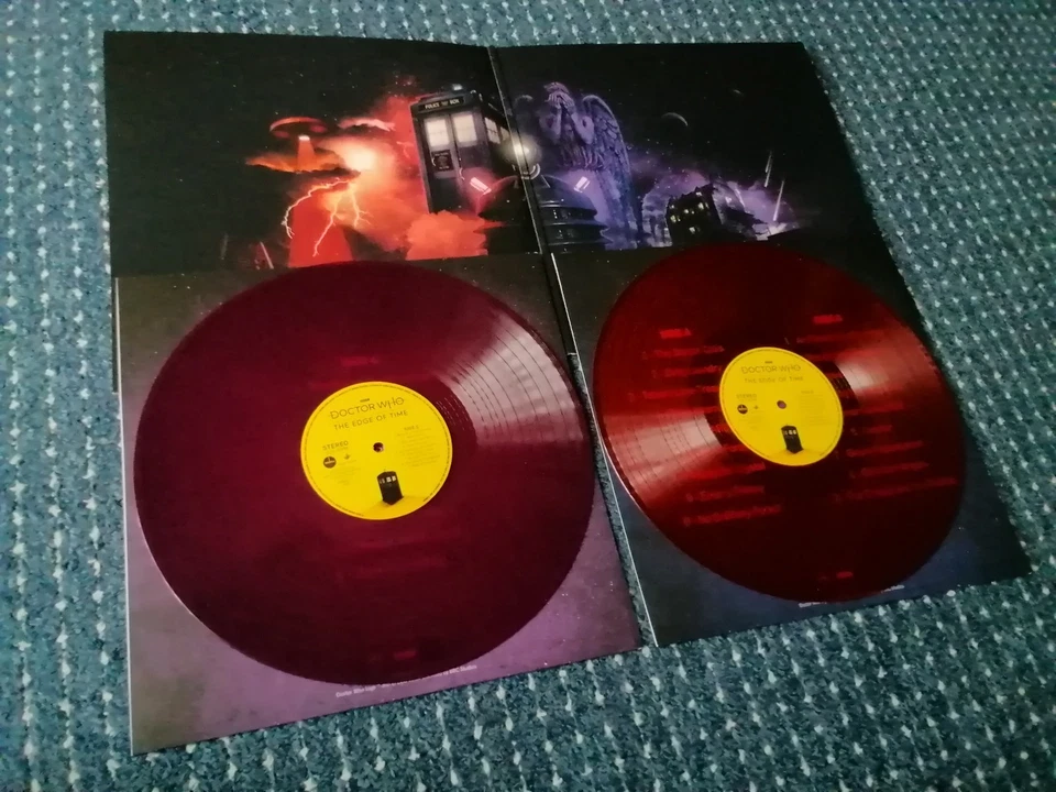 DOCTOR WHO The Edge Of Time Soundtrack Colored Vinyl 2 LP (neuwertig) - Bild 3 von 4