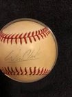 Will Clark signed autographed baseball, San Francisco Giants