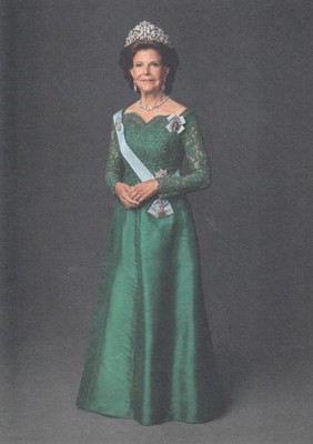 ***ORIGINAL POSTCARD-2026***KÖNIGIN SILVIA-BERNADOTTE-ADEL-GOLD-HOCHZEIT-ROYAL