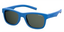 Polaroid Kids Sunglasses PLD 8020/S/SM Blue 43/16/120 KIDS