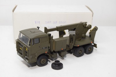 B71 1:50 VH MODELBOUW KIT DAF YA 2300 TRUCK LOADING CRANE 6X6 DUTCH ARMY EXIB