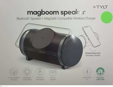 TYLT MagBoom Premium Bluetooth Speaker, Magsafe Compatible Black