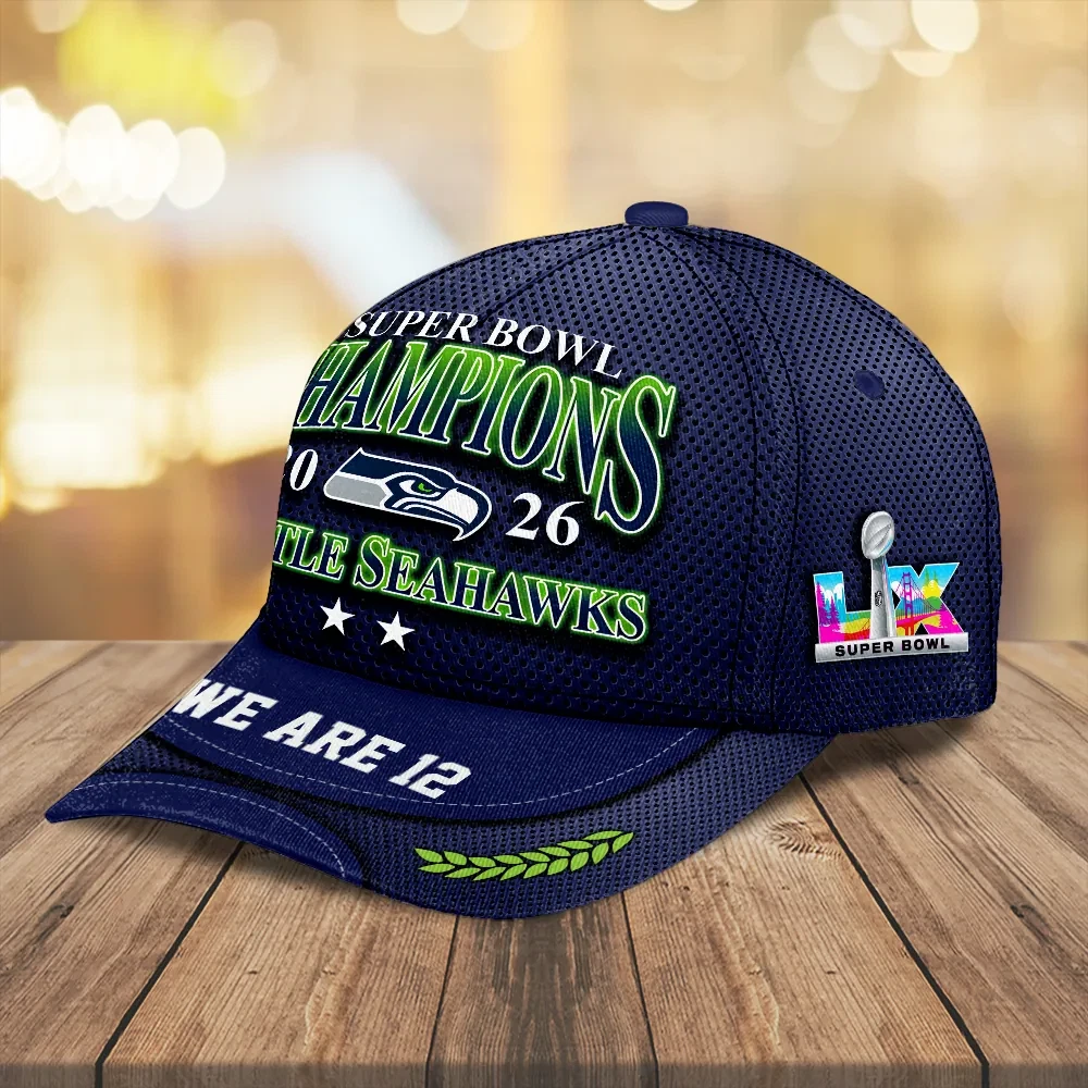 Seahawks LX Champions Classic Cap