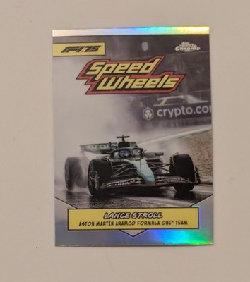 2025 Topps Chrome F1 - Lance Stroll #75-AM Speed Wheels Refractor