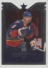 1995-96 Donruss Elite Die-Cut Al MacInnis #15 HOF b8c