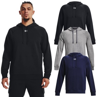 Under Armour Rival Fleece Hoodie Herren Pullover Schwarz/ Grau/ Navy 3XL-4XL