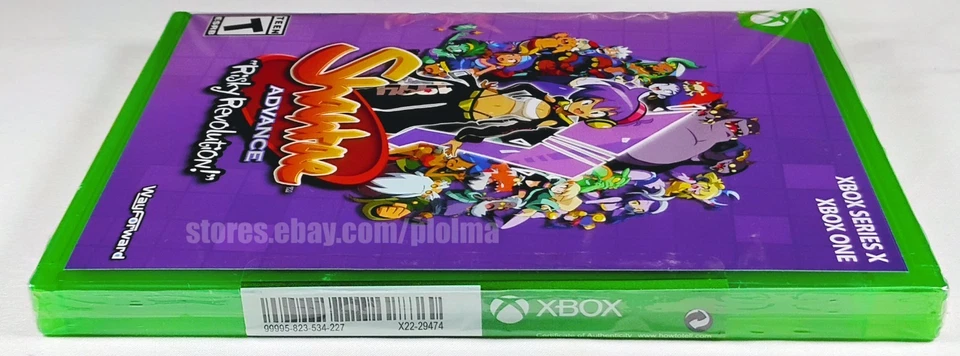 SHANTAE ADVANCE: RISKY REVOLUTION New Xbox Series X One Game LRG Event Exclusive - Image 4 of 4