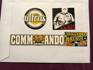 Fußball Ultras Aufkleber Commando Aachen Ultras Aachen