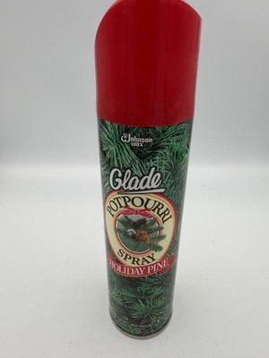 Vintage Christmas 1994 SC Johnson & Son Glade Holiday Pine Potpourri Room Spray