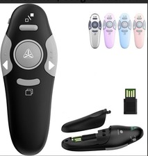 Presentation Clicker Remote, Type C USB Wireless Presenter, PowerPoint Clicker,