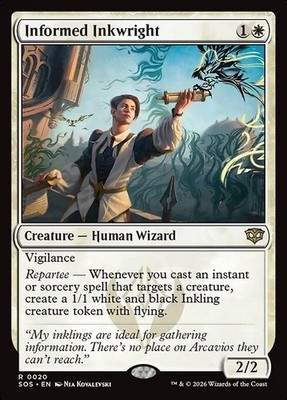 Informed Inkwright - SOS 20 Foil Spellcraft Engine Value