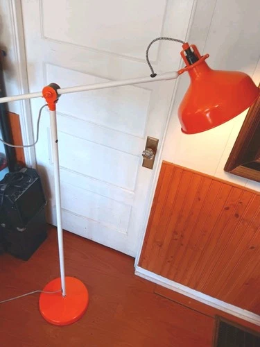 IKEA RANARP Orange & White Floor Lamp
