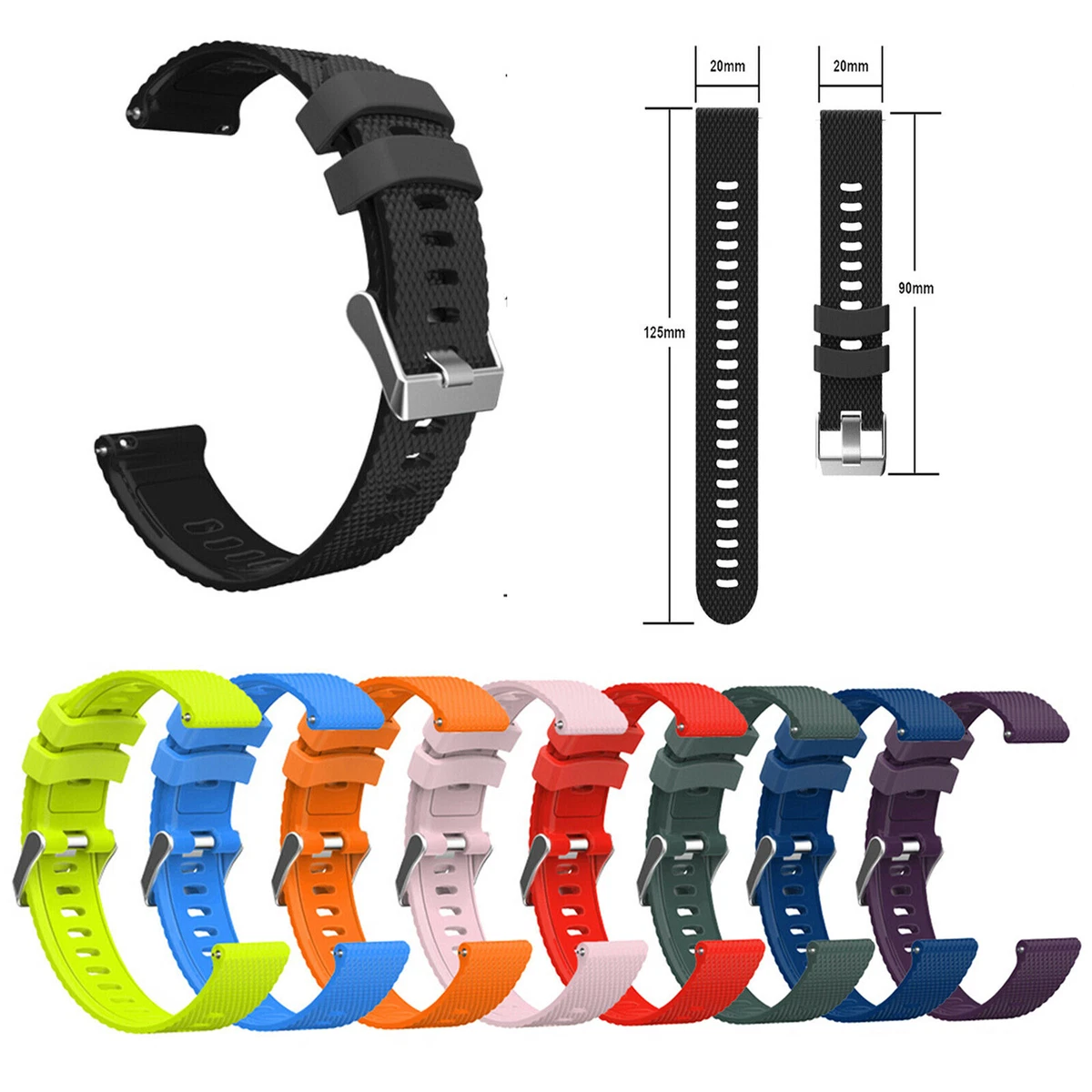 Garmin Vivoactive 3 bracelet bracelet de montre en silicone pour