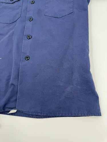 Boy Scouts Of América Youth Large Blue Short Sleeve Button Up Shirt Size Large - Picture 7 of 13