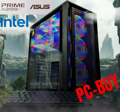 ARGB X299 i9-7920X w/Liquid Cooler & PSU Bare Bones PC | NO RAM/GPU/STORAGE