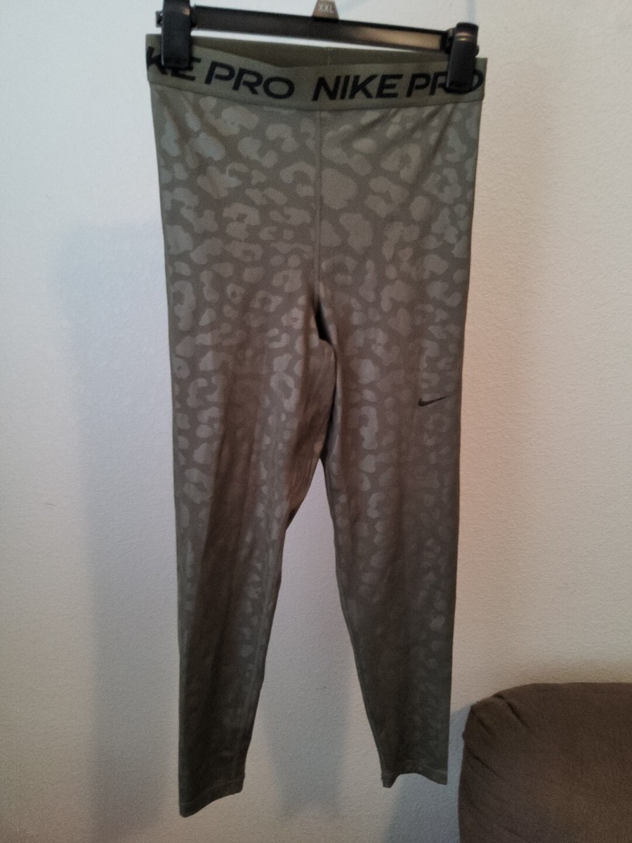 Nike Pro Dri-Fit HR All Over Print 7/8 Tights DD6323-073 Women Size S | eBay UK