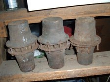 TRES BUJES SARVIN DE METAL PARA PEQUEÑO CARRUAJE TIRADO POR CABALLOS BUGGY ALREDEDOR DE #4