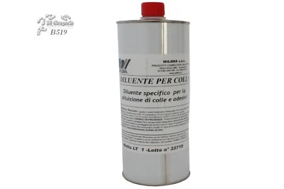 Diluente per colla Wilbra lt.1 pulisce residui di colla dai pennelli