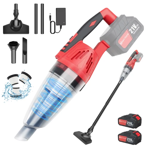 3 in 1 Cordless Vacuum Cleaner Rechargeable Lightweight Stick Vacuum Cleaner LED - Picture 2 of 13