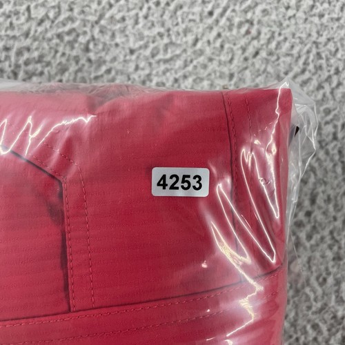 Vtg LL Bean All Conditions Gore-Tex Hooded Waterproof Rain Jacket Women's S Red* - Picture 15 of 15