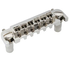 Musiclily Pro Nickel 52.5mm Wraparound Bridge Tailpiece For Epiphone LP Guitar
