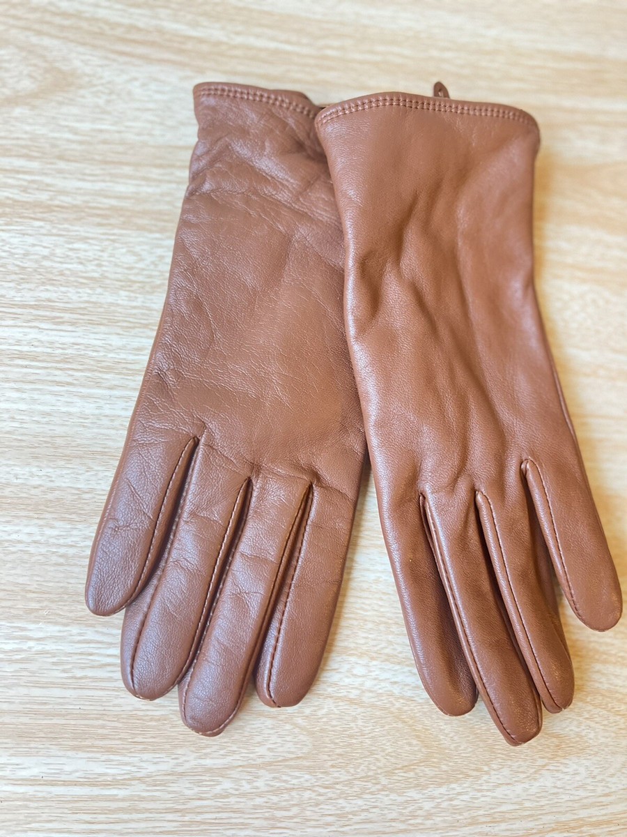 Gants En Cuir Charter Club Pour Femme - Compatibles écran Tactile - Taille XL