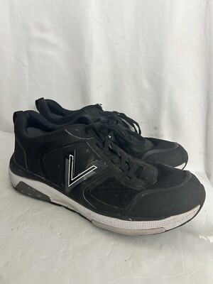Vionic Women's Walk Strider Sneakers Floor Sample Size 8 Black White Low Top