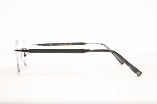 GAFAS DE SOL SIN MONTURA DORADAS Y DE MADERA #127F - Imagen 4 de 6