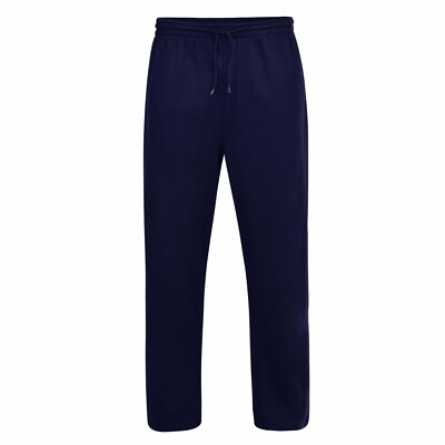 Espionage Mens Big Size Cotton Blend fleece joggers 001, 2XL - 8XL, Black, Navy