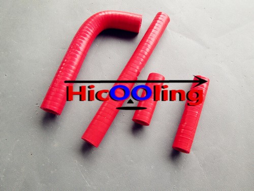 Red hose WR426F 2001 2002 for YAMAHA 01 02 WR 426 F silicone radiator - Picture 4 of 6