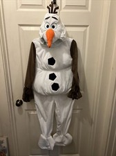 NWT Disney Store Frozen Olaf Deluxe Child Halloween Costume Size 5/6
