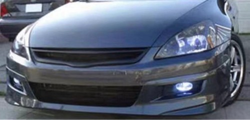 For Honda Accord 2006-2007 Coupe Matte Fiberglass Front Bumper Grille Mesh - Picture 7 of 7