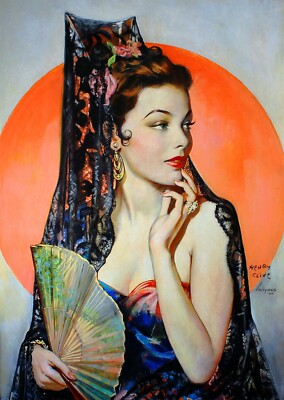 Genie : Henry Clive : Archival Quality Art Print 13''X19''