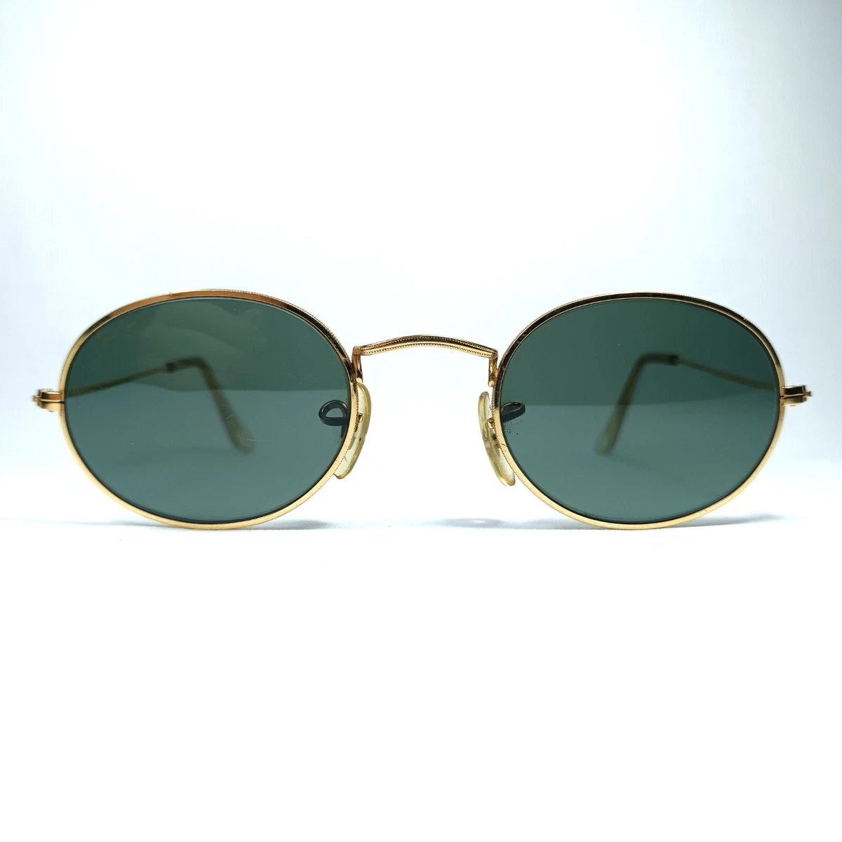 Ray-Ban Gold Round Vintage Sunglasses for sale | eBay