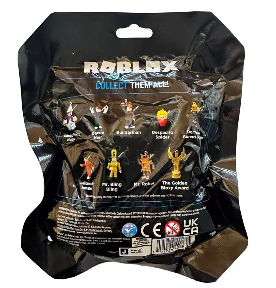 ROBLOX Series 1 Builderman action Figure mystery box Virtual Item