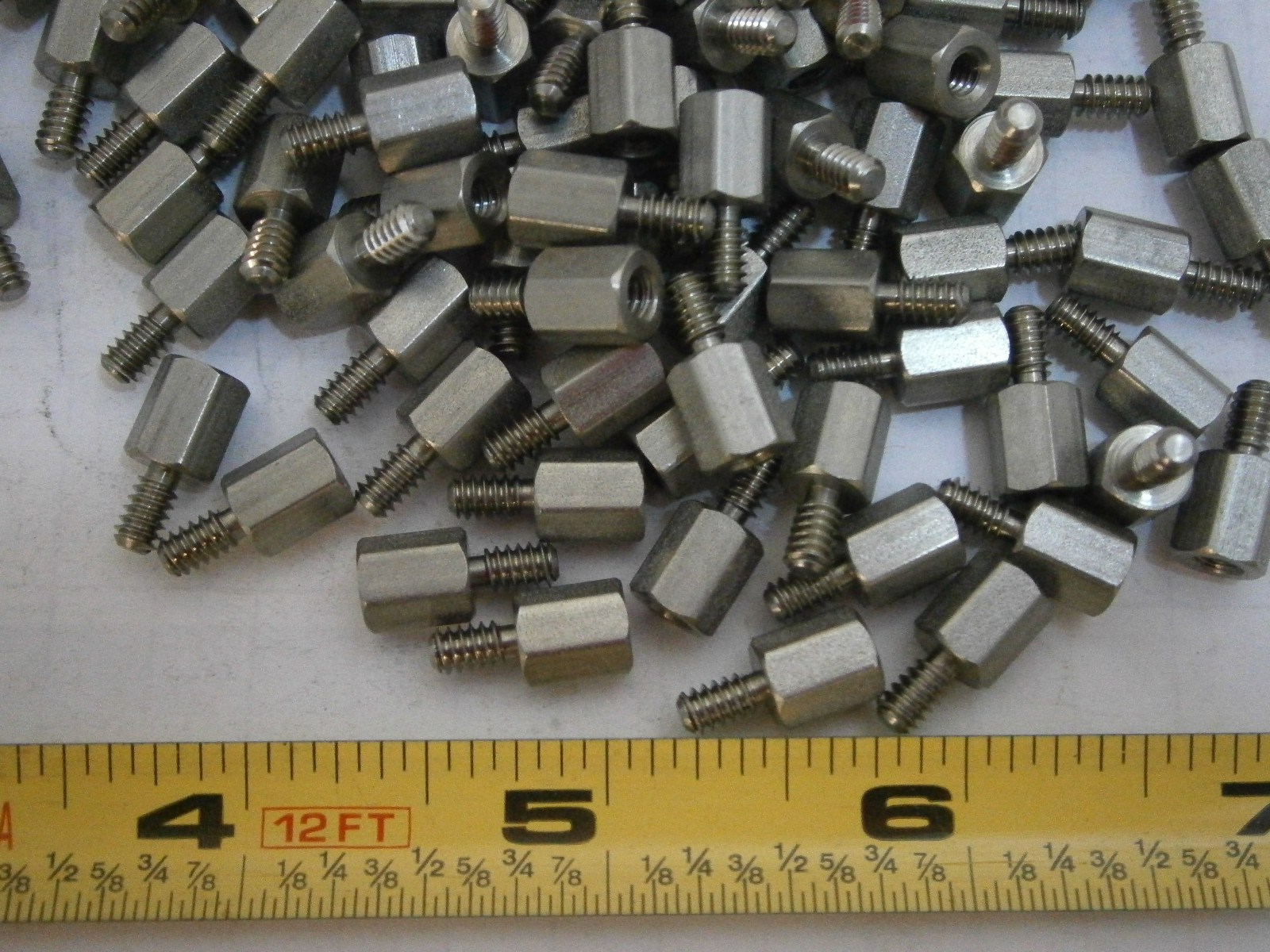 Unicorp 1432M09F09M4 MaleFemale Standoffs 1/4 Hex Stainless Lot of