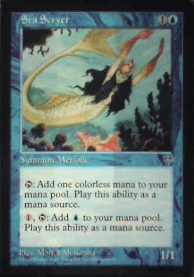 Sea Scryer - Mirage: #90, Magic: The Gathering Lp R112