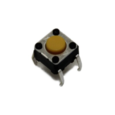 5x Microinterruttore TACT TL1105SF100Q | SPST-NO, THT, 0,05A 12VDC, 0,98N - 5