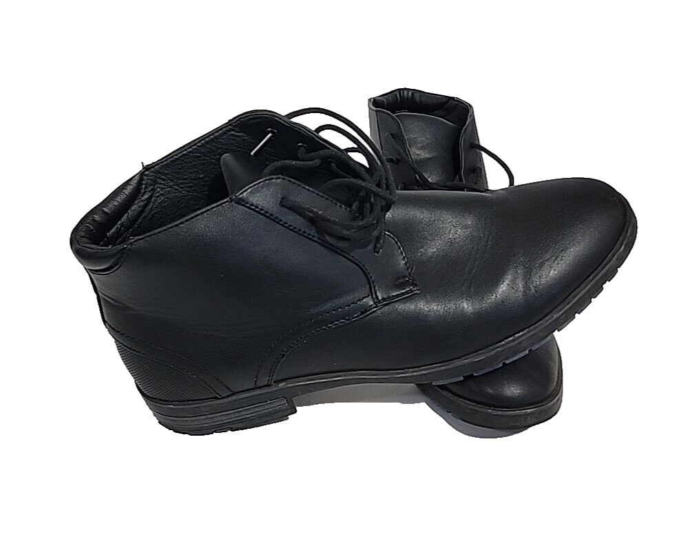 London Fog Collection LFM-Conner CL30183M Men’s Black Dress Boots Size 12 M London Fog Boots In Men main image 4