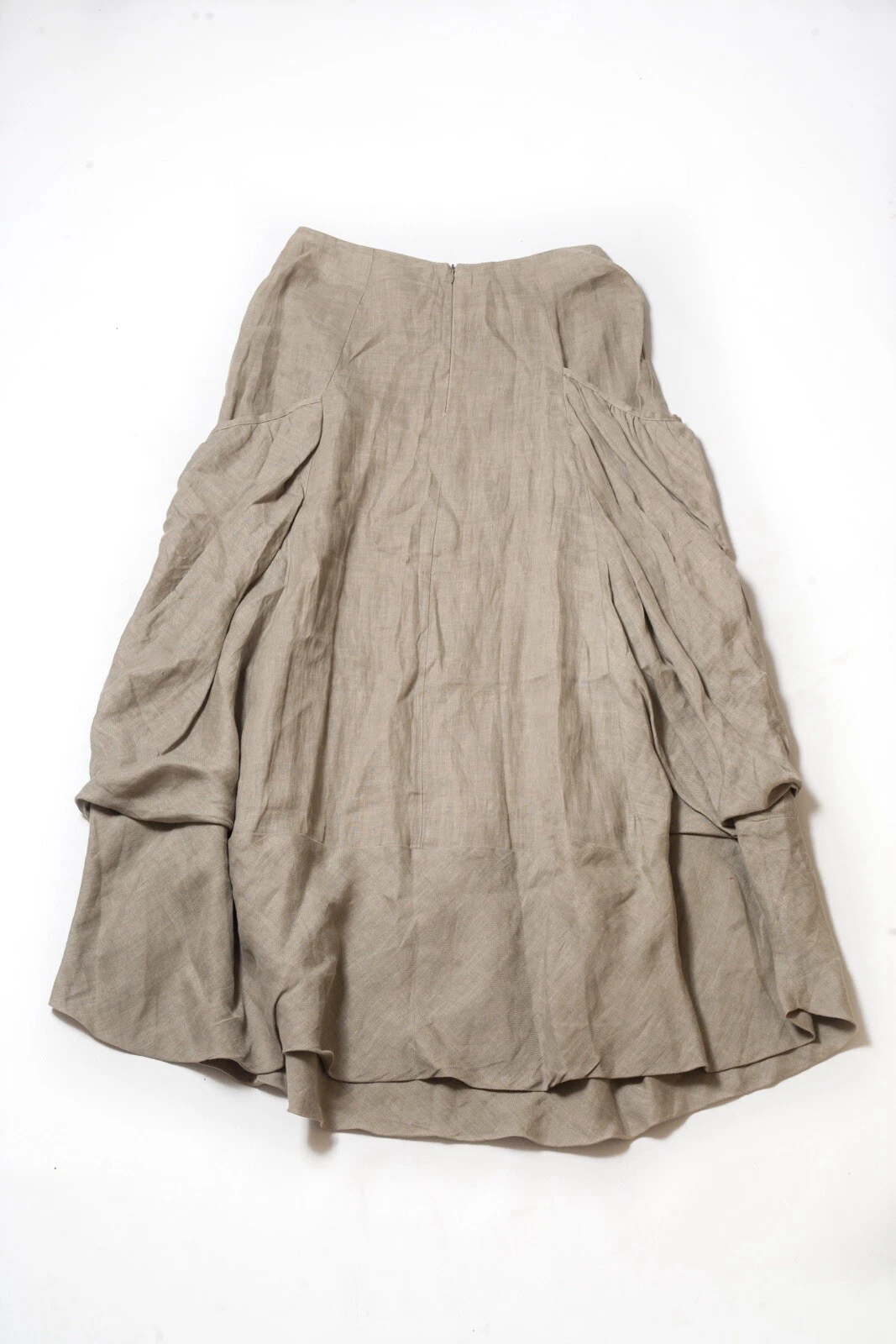 Sarah Pacini Linen Maxi Skirt Size 0