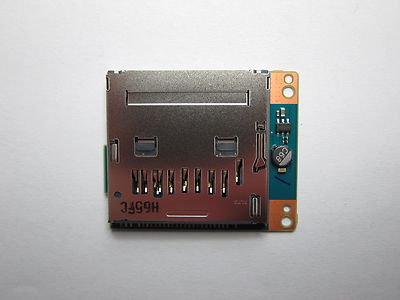 SD Memory Card Slot Reader Board PCB Assy CN-1032 For Sony Alpha