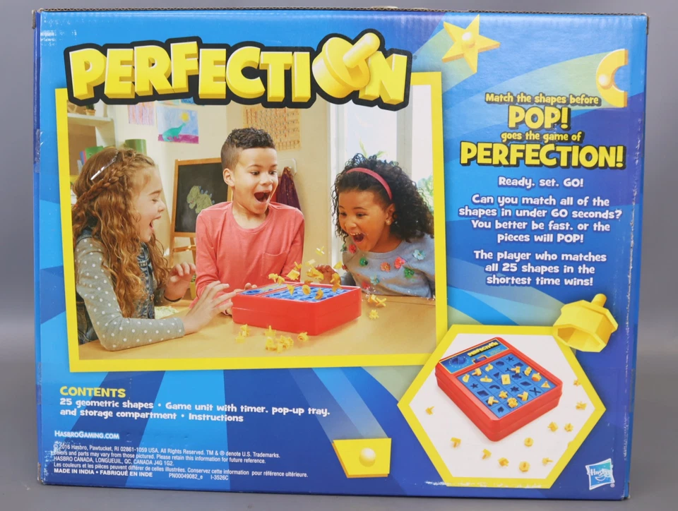 Hasbro Gaming Perfection Game for Preschoolers and Kids Ages 5 and Up - Image 4 of 4