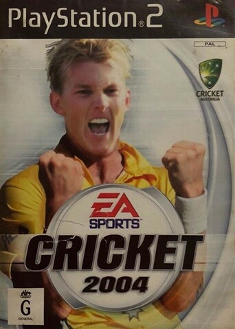 Cricket 2004 PAL Sony PS2 Video Game Free Post