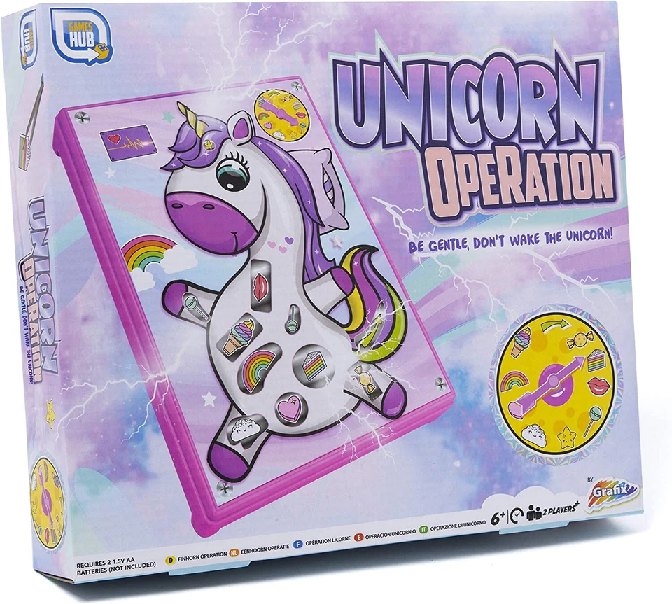 Unicorn Operation Electronic Family Board Party Game Steady Hand Skill & Fun Toy - Image 2 of 4