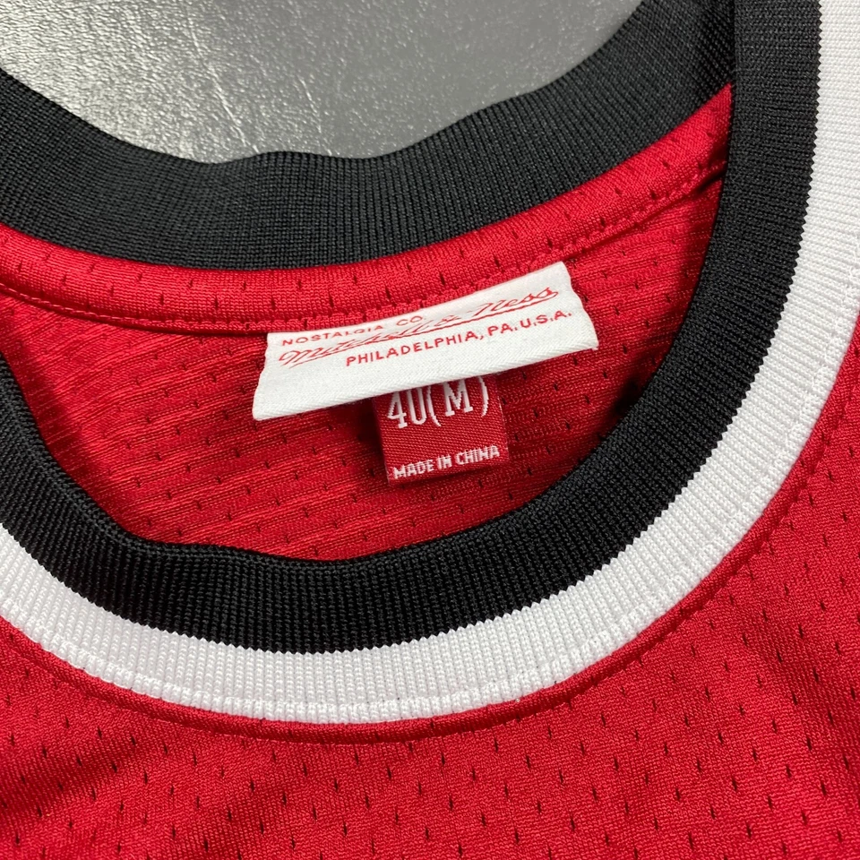 100% аутентичная футболка Clyde Drexler Mitchell & Ness 83 84 блейзеры размер 40 M - Изображение 2 из 4