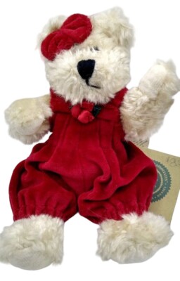 Boyds Bears Erin K. Bear White Red Jumper J.B. Bean and Associates Vintage