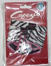 Capezio Jelz FootUndeez Shoe Foot Underwear H07GS New in Pack Adult Women Zebra