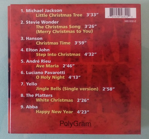 CD: Merry X-Mas from Michael Jackson, Stevie Wonder, Abba, Hanson, Yello u.a. - Bild 2 von 2