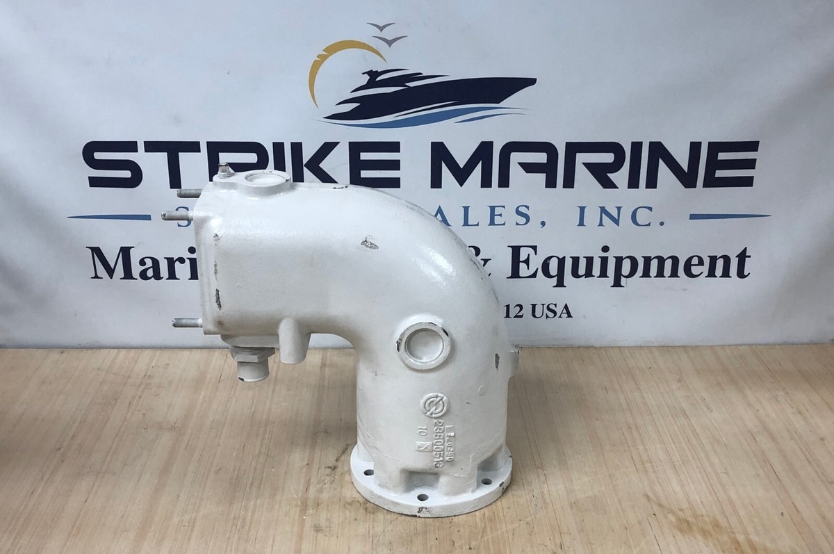 【Elbow】Diesel D-rise Detroit Diesel 23500513, Water Cooled Exhaust Elbow, LB | eBay